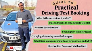 How to book UK Practical Driving Test: Step by step Process. Tips and Tricks