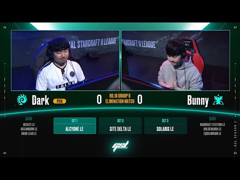 [2024 GSL S1] Ro.16 Group B Match4 Dark vs Bunny