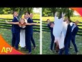 She SLIPPED On Her Dress Best Wedding Fails AFV 2022