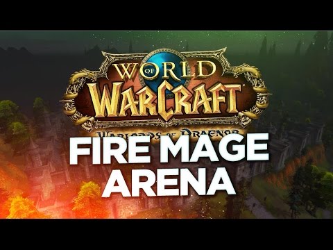 WoD Fire Mage 3v3 Rated Arena