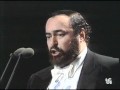 Luciano Pavarotti - Addio fiorito asil - 1990 - Milano - FIFA concert