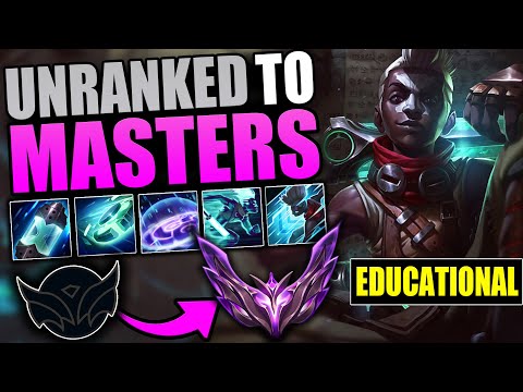 EDUCATIONAL UNRANKED TO MASTERS ON EKKO JUNGLE | THE COMPLETE IN-DEPTH GUIDE TO WINNING IN EVERY ELO