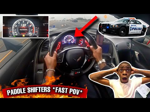 INSANE! DRIVING MY LOUD CORVETTE AT 9 AM POV