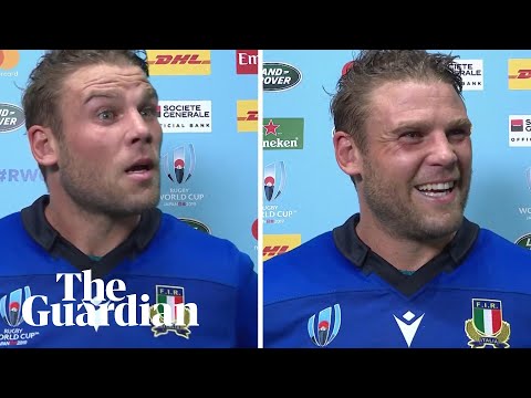 Rugby World Cup interviewer calls Italy's Dean Budd the Canada captain