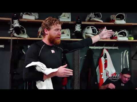 Jake Voracek Rips Into Team After 1st Period vs Lausanne HC | Behind the Glass: Flyers Ep. 3