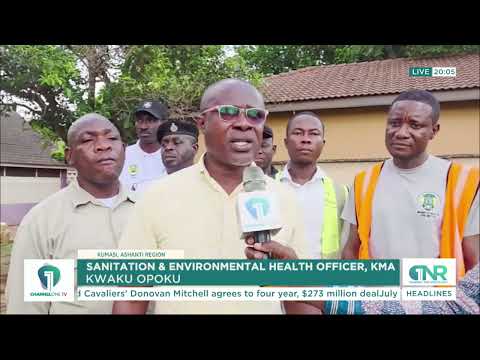 KUMASI CLEANUP DRIVE: 22 Persons Punished for Sanitation Violations