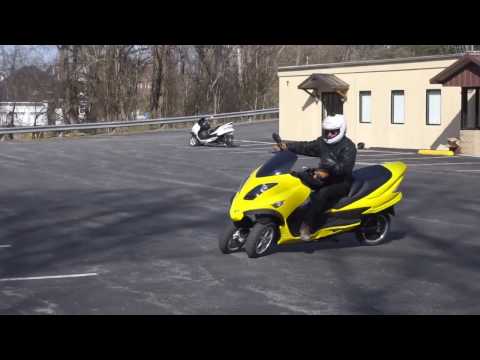 2017 ZEV Electric LRC-T 15 tilting trike demo