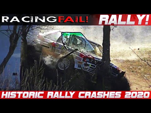 Historic Legend Rally Cars Crash Compilation 2020