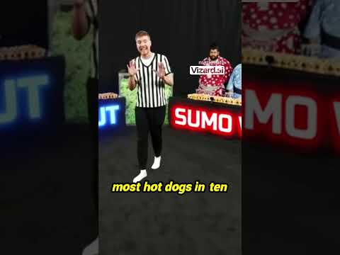 Joey Chestnut vs  4 Sumo Wrestlers  Epic Hot Dog Battle!