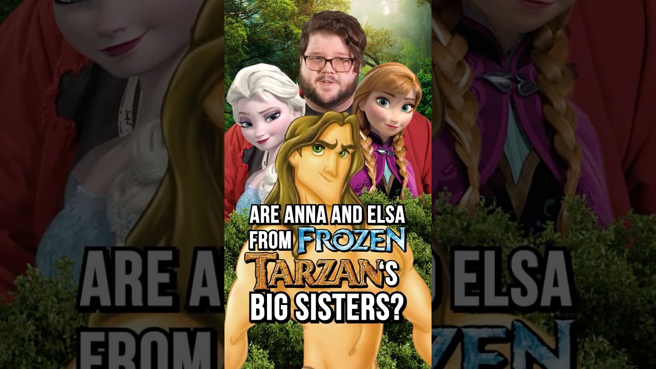 Is This Disney Theory Canon? (Frozen & Tarzan) #shorts