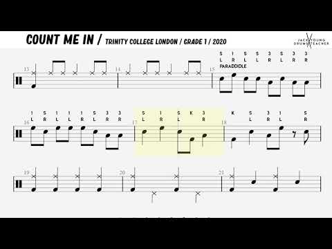 How to play Count Me In On Drums 🎵