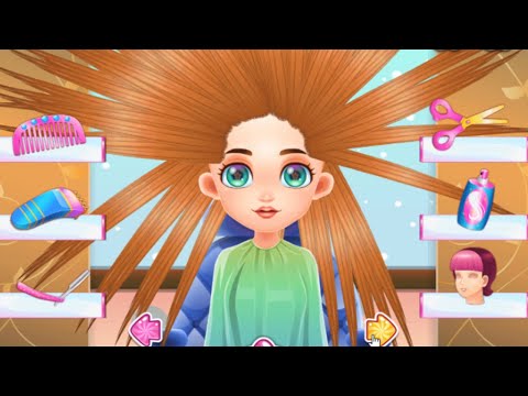 Fun Girl Care Kids Game - Funny Haircut - Beauty Makeover Games For Girls