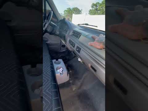96 ford f150 interior! #youtube #diy #youtubeshorts #project #ford #f150 #truck #interior