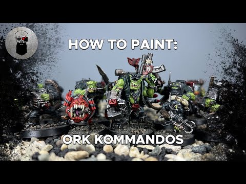 Contrast+ How to Paint: Ork Kommandos
