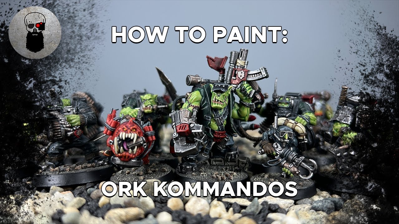 Contrast+ How to Paint: Ork Kommandos