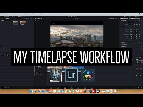 Timelapse Workflow = LRTimelapse | Lightroom | DaVinci Resolve