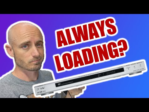 This DVD player constantly shows LOADING, can we fix it!?