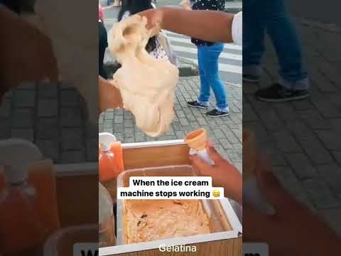 when the ice cream machine stops working #icecream #food #foodie #viral #trending #dessert #eat