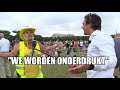 Slijptol op demonstratie Viruswaanzin