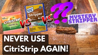 NEVER USE CITRISTRIP EVER AGAIN! - Wood Stripper Comparison