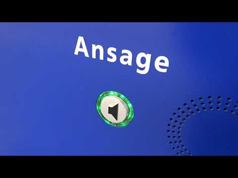 Ansage der Fahrgastinformation in Interlaken Ost