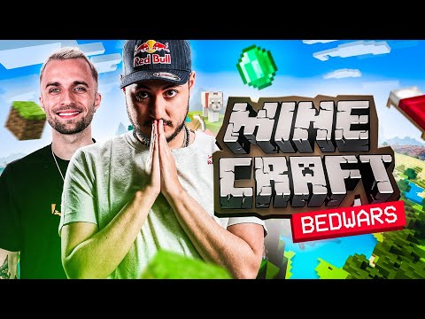 GotagaTV -  SQUEEZIE TAKES US DISCOVER THE “BED-WARS” MODE ON MINECRAFT!  (Ft. Kameto, Doigby & Squeezie)