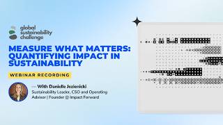 Measure What Matters: Quantifying Impact in Sustainability & ESG