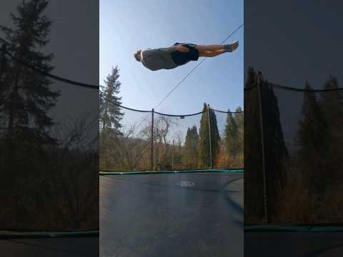 PALUTEN reagiert auf meinen höchsten TRAMPOLIN SPRUNG #trampolin #reaktion