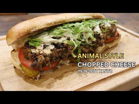 This Animal Style Chopped Cheese is Insane