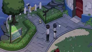 Nightwalk with my first wife and we met a straydog 1