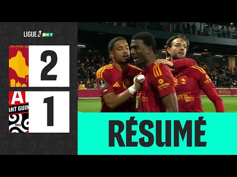 RODEZ AVEYRON FOOTBALL - EN AVANT GUINGAMP (2-1) - Week 17 -  Ligue 2 BKT 25/26