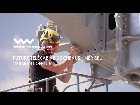 Côte Brune, le chantier d'une nouvelle télécabine