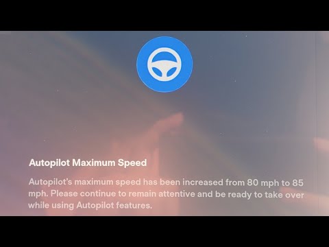 2022 Long Range Tesla Model Y Software Firmware Update 2022.12.3.12 Autopilot Maximum Speed 85MPH