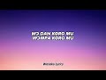 Kofi Kinaata For Nothing Lyrics Video