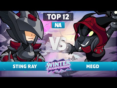 STING RAY vs. megD - Top 12 - NA - Brawlhalla Winter Championship 2023