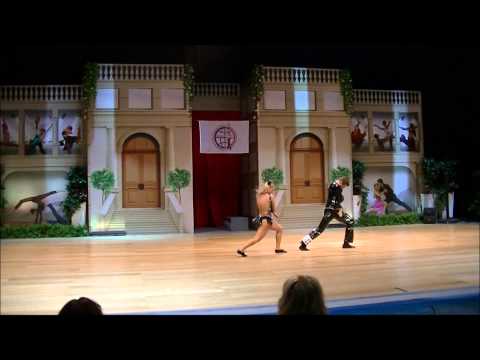 Philipp SAUTER und Aylin SPIELMANN, Rimini World Masters, 12.07.2014 FT VR