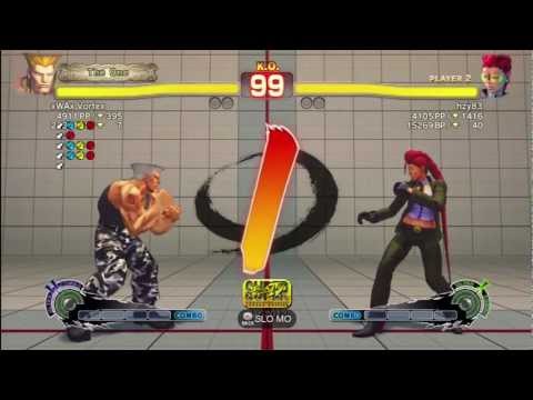 xWAx Vortex (Guile) vs hzy 83 (C. Viper)