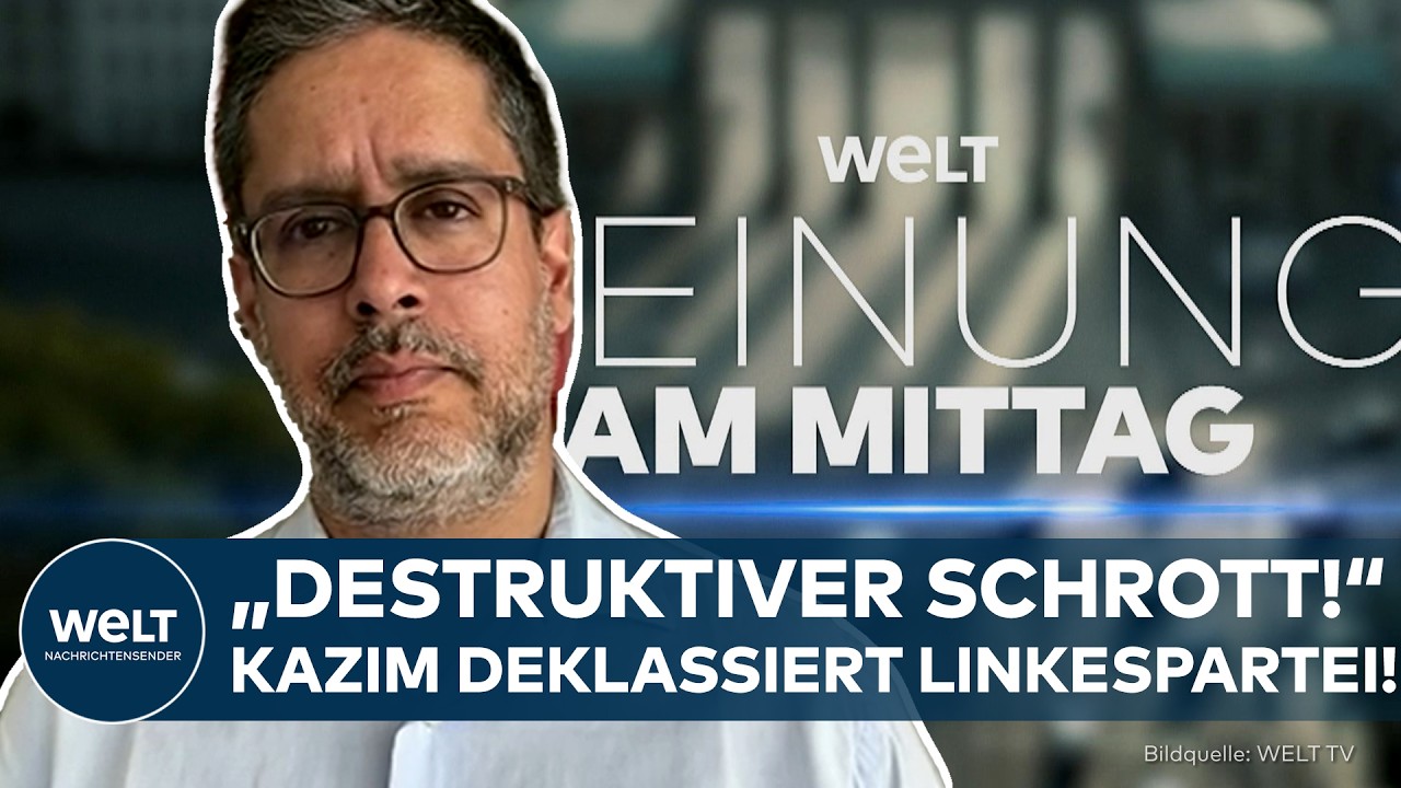 MEINUNG: „Destruktiver Schrott!“ Kazim deklassiert SED-Nachfolgepartei Linke brutal!