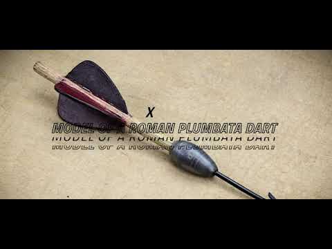 Making a Plumbata Dart Model - Timelapse
