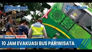 Download lagu Warga Kaitkan Kisah Mistis, Butuh 10 Jam Evakuasi Bus Pariwisata di Gentong mp3