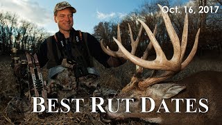 Best Rut Dates, Beating The Lull | Midwest Whitetail