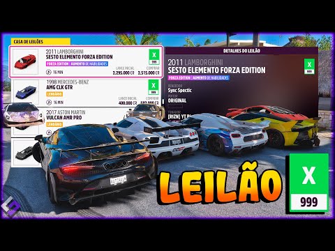 FORZA HORIZON 5 - RACING WITH CLASS X AUCTION CAR