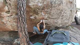 Video thumbnail de Plan B, 7a. Albarracín