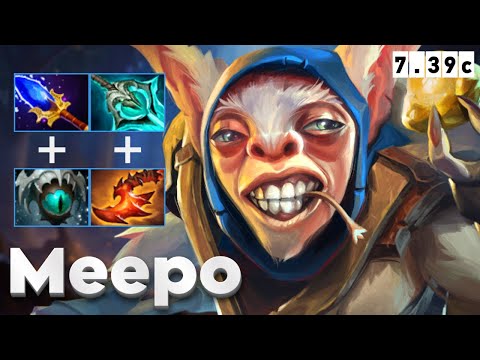 Meepo | Mid Lane Patch 7.39c Dota 2 [Full Match]
