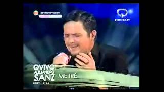 Alejandro Sanz | Medley (Llega, llegó soledad - Me iré) | En vivo, GEBA (09.03.2013)