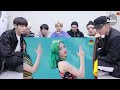 BTS Reaction Nancy Dance Cover Baam