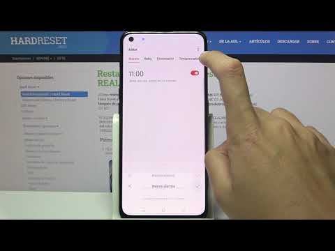 Cómo poner alarma en REALME GT 5G - usar despertador