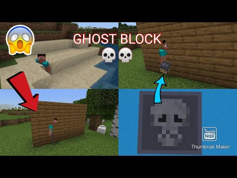 GHOST BLOCK ADDONS💀💀 [ MCPE ] I MINECRAFT MOD I DOWNLOAD NOW i GHOST BLOCK I SOUL TABLE