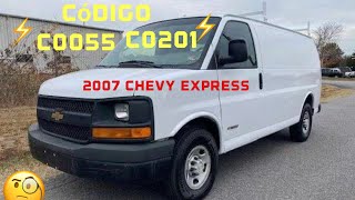 2007 Chevy express ⚡️C0055 C0201⚡️ABS Y BRAKE Light on ???? ✅