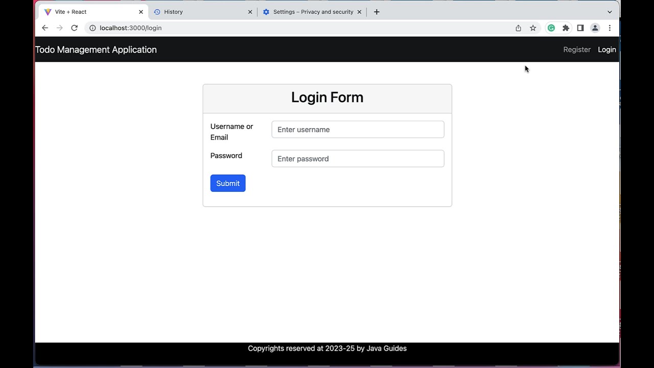 Udemy Full-Stack Spring Boot + React Course | Review Video #1 - Build Role-Based Todo Management App